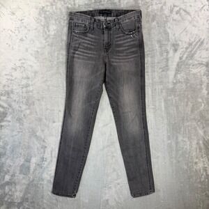 Flying Monkey Skinny Jeans Women's Size 28 Dark Gray Denim Pants